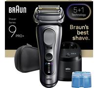 Braun Series 9 PRO+ Electric Shaver, Pro SensoAdapt, SmartCare Center, 9667CC, Silver, Silver
