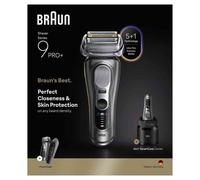 Braun Series 9 Pro+ 9575cc Wet & Dry Foil shaver Trimmer Metallic