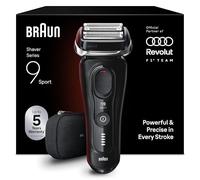Braun Series 9 Sport Electric Shaver with 4+1 Precision Head & Trimmer, SensoAdapt for Any Beard Density, Up to 60 min, Wet & Dry, 9100si, Black