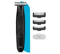 Braun Series X, Hybrid Electric Male Beard Trimmer and Body Shaver, 4D Blade, SkinShield, Waterproof, XT3100 Wireless