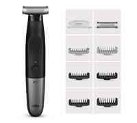 Braun Series X Beard Trimmer & Body Shaver, Mens Trimmer for Face & Body with Innovative 4D-Blade, Waterproof, Cordless 45-Minute Battery Run-Time, XT5270