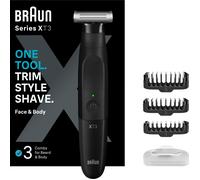 Braun Series XT3 Mens Shaver - Black, Black