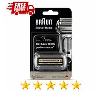 Braun Series 9 PRO+ Electric Shaver ORIGINAL Replacement Head, Get Back 100% Shaving Performance, Compatible With Series 9 Shavers, Made in Germany , 96M