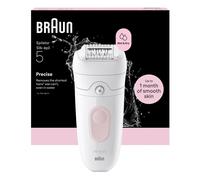 Braun Silk·épil 5, Wet & Dry Epilator, Easy Hair Removal, Lasting Smooth Skin, 5-000, Flamingo Pink