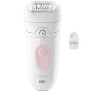 BRAUN Silk-épil 5 5-000 Wet & Dry Epilator - White & Flamingo, White,Pink