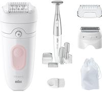 Braun - Silk-épil Epilators Series 5 Epilator 5-230 White/Flamingo for Women