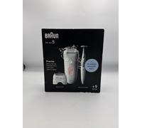 BRAUN Silk-épil 5 5-230 Wet & Dry Epilator - White & Flamingo, White,Pink