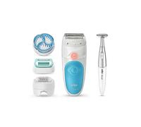 Braun Silk-pil 5, Epilator For Gentle Hair Removal, With 5 Extras, Pouch, Bikini Styler, 5-815