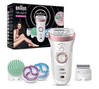 Braun Silk-épil 9 81646958 epilator 40 tweezers Rose gold, White