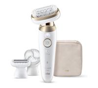 Braun SILK EPIL 9 Flex 3D Cordless Epilator White And Gold SES9 060