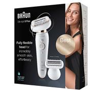 Braun Silk-épil 9 81688635 epilator 40 tweezers White, Gold