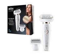 Braun Silk-épil 9 81688635 epilator 40 tweezers White, Gold