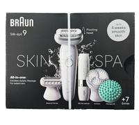 Braun Silk-épil 9 SkinSpa Epilator Wet & Dry With Pivoting Head SE9-381