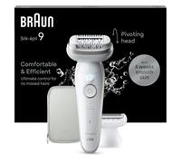 BRAUN Silk-épil 9 Flex 9-041 3D Epilator - Flex Head for Easy Hair Removal - White/Gold,Top Gift Picks