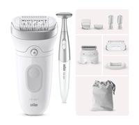 Braun - Silk-épil Epilators Series 7 Epilator 7-241 White/Silver for Women