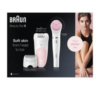 Braun Silk-epil Epilators Silk-Epil Beauty Set 5 5/875 BS Wet and Dry Epilator with 3 Extras including Braun FaceSpa