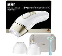 Braun IPL Silk·expert Pro 5, At Home IPL Hair Removal, 3 Attachment Heads, PL5351