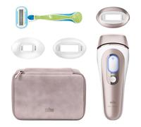 Braun Smart IPL Skin i·Expert, Hair Removal for Home, Free app, Storage Bag, Venus Razor, Designed in Germany, 3 Smart attachments for face and Body, PL7253