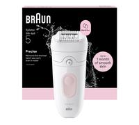 BRAUN Silk-pil 5 5-000 Wet & Dry Epilator - Flamingo Pink, White,Pink