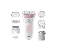 Braun Silk-©pil 7 Epilator with Wide Head 7-060 - White/Flamingo Braun