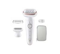 BRAUN Silk-épil 9 SE9-030 Wet & Dry Epilator - Flamingo, White,Pink