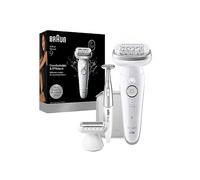 Braun Silk-©pil 9 Epilator with Pivoting Head 9-041 - White/Silver Braun