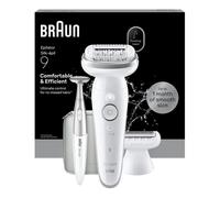 BRAUN Silk-pil 9 SE9-241 Wet & Dry Epilator - Silver, Silver/Grey