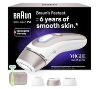 Braun Smart IPL Skin I Expert, at Home Hair Removal, PL7253 | Alternative for Laser Hair Removal, Smart IPL with Exclusive Free App, Venus Razor, 3 Smart Heads, 2 Years of Smooth Skin