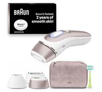 Braun Smart IPL Skin i·Expert + Braun Face Mini Hair Remover FS1000 Bundle, at Home Hair Removal, Alternative for Laser Hair Removal, Smart IPL with Exclusive Free App, Venus Razor, 3 Smart Heads