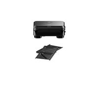 Braun SnackMaker 5 SM5000 Sandwich Maker with Removable Sandwich Plates, Cast Aluminium, Dishwasher Safe Plates, 800 W, Black