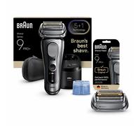 Braun Summer Black Friday Premium Shaver Bundle--Braun Series 9 PRO+ 9667cc Electric Shaver + Braun 96M Replacement Shaver Head Bundle