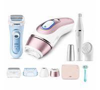 Braun Summer Black Friday Special IPL Bundle--Braun Smart IPL Skin i·expert Pro 7 PL7211 + Braun Silk-épil Lady Shaver Series 5 + Braun FaceSpa 810 Facial Epilator & Cleansing Brush Bundle