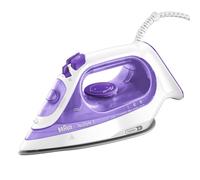 Braun TexStyle 3 SI3042VI Steam Iron, Steam Iron with FreeGlide 3D Technology, Steam Boost 160 g/min, Tank Capacity 270 ml, 2350 W, Purple
