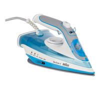 Braun TexStyle 5 Iron with FreeGlide 3D SuperCeramic Soleplate, Precision Tip, Ergonomic Open Handle, Easy Refill 300 ml, Energy Saving, Powerful Steam Options, Anti Drip Function, SI5008BL, Blue
