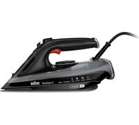BRAUN TexStyle 5 SI5088BK Steam Iron - Black, Black