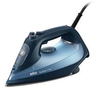 Braun TexStyle 7 Pro - Powerful Steam Iron with FreeGlide 3D EloxalPlus Soleplate, 225 g/min Steam Shot, Precision Tip, Auto Shut-Off, 300 ml Water Tank, Blue (SI7160BL)