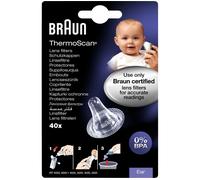 BRAUN Thermocan Lens Filters - Pack of 40, Clear
