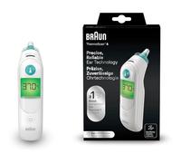 Braun ThermoScan 6 Ear thermometer - Colour-coded Digital Display - ExacTemp Stability Indicator - Baby and infant friendly- #1 Brand among doctors-Packaging may vary