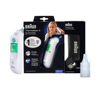 Braun ThermoScan 6, IRT6515 - Digital Ear Thermometer for Adults, Babies, Toddlers and Kids - Fast, Gentle, and Accurate with Colo