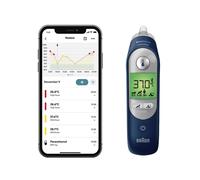 Braun ThermoScan 7+ connect Ear thermometer | Braun Family Care app Compatible | Age Precision Technology | Baby and Infant Friendly | #1 Brand