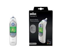 Braun ThermoScan 7 Ear thermometer - Age Precision Technology - Colour-coded Digital Display - Baby and Infant Friendly - #1 Brand among doctors(1)