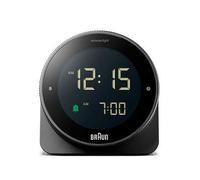 Braun Touch Display Digital Alarm Clock, Black, Men Black