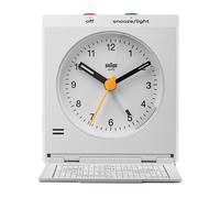 Braun Travel World Timer Analogue Clock in White