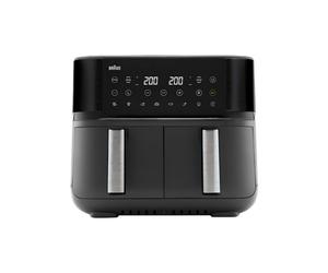 Braun TwinCook 3 TD3030 Air Fryer, 2850W - Black