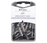 Brause 152030B - Lettering nibs for nib holder - Box of 15 Ornament nibs 3mm - Made in Germany