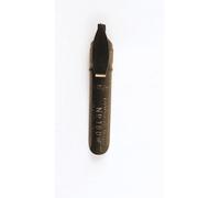 Brause 158020B - Calligraphy nibs for nib holder - Box of 15 Bandzug nibs 2mm - Made in Germany.