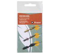 Brause 16501B - Pack of 3 writing nibs (Cito fein, the l'écolière and Sténo)