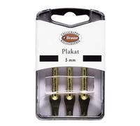 Brause 375505B - Writing nibs for nib/ pen holders - Box of 3 Plakat - 5 mm metal nibs - Dessin Drawing - Lettering - Manufactured in Germany - Calligraphy