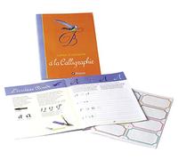 Brause 98204B - An introduction to calligraphy for juniors (French version) - 40 pages - Manufactured in Germany - Creative Art Accessory - Practice book