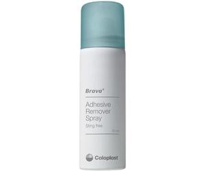 Brava Plaster Adhesive Remover Spray 50ml Sting Free Coloplast Alcohol Free